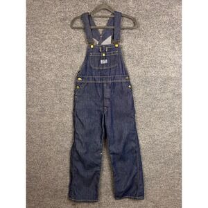 Big Smith Kids Denim Bib Overalls Union Made Sanforized Blue Jeans Size‎ Unknown